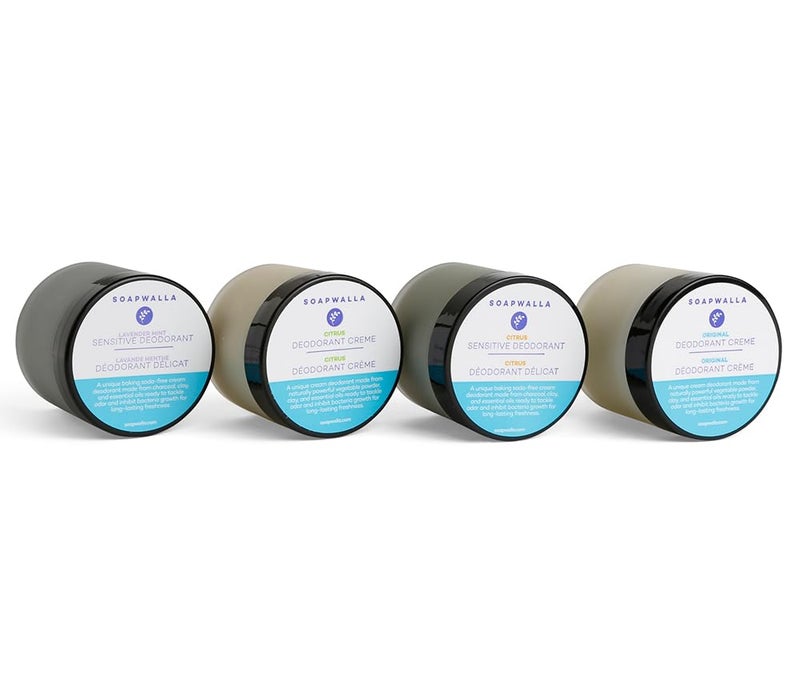 Soapwalla - Natural Sensitive Lavender Mint Aluminum-Free Deodorant Cream | Vegan, Cruelty-Free, Clean Skincare (Full Size, 2 oz | 57 g) - Image 3